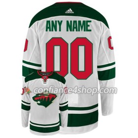 Adidas Maillot de Hockey Minnesota Wild Personnaliser Blanc Authentic - Homme